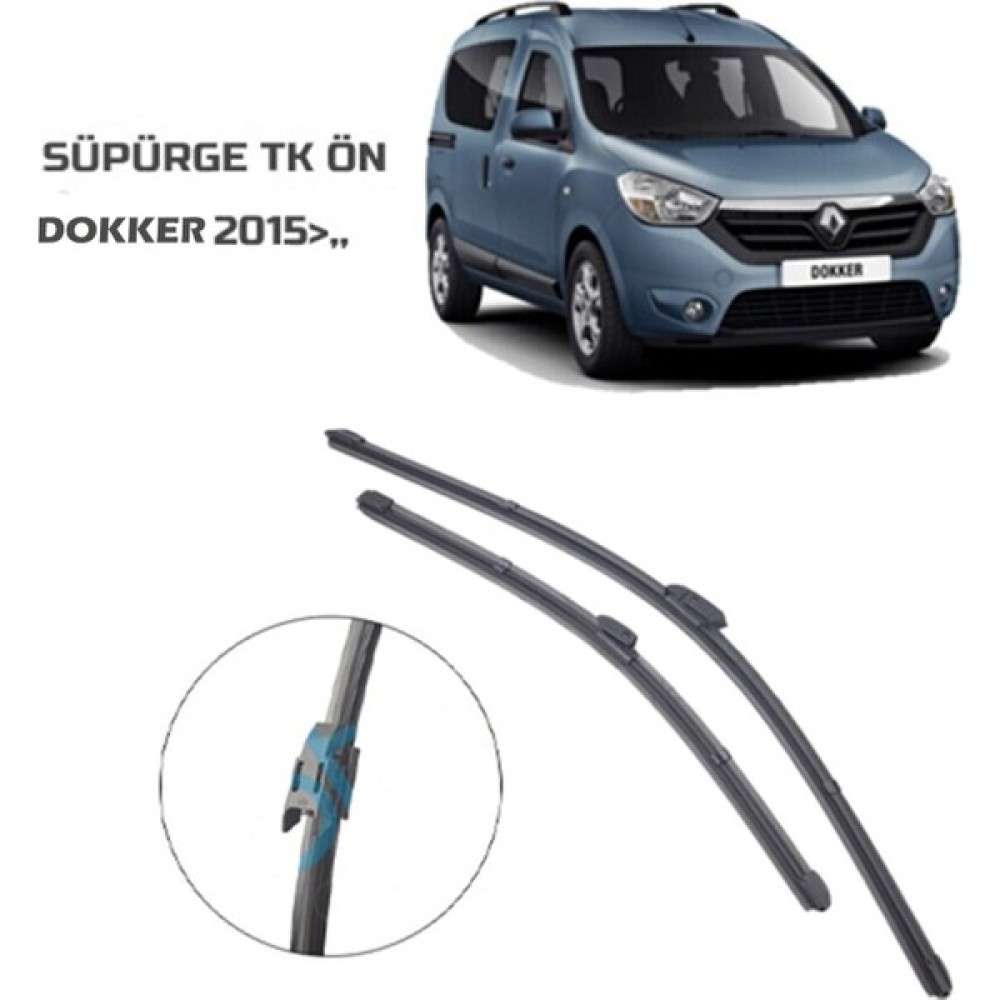 Auto Ampulance Dokker Ön Cam Silecek Süpürgesi Takım 22"+16" 2015 Sonrası Oto Silecekleri Fiyatı