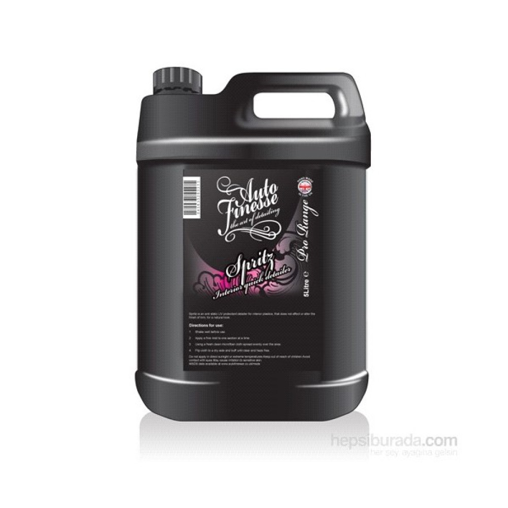 Auto Finesse Spritz Interior Detailer - Detaylı İç Aksam Temizleyici 5 L Oto Genel Temizlik Fiyatı