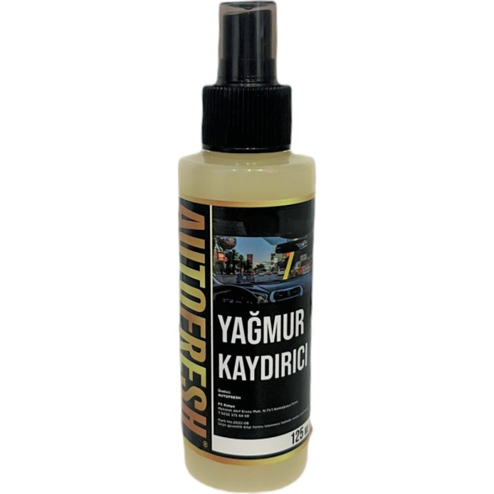 Auto Fresh Autofresh Araç Yağmur Kaydırıcı Sprey Araba Cam ve Dış Yan Ayna Su Itici 125 ml Oto Kışlık Bakım Ürünleri Fiyatı