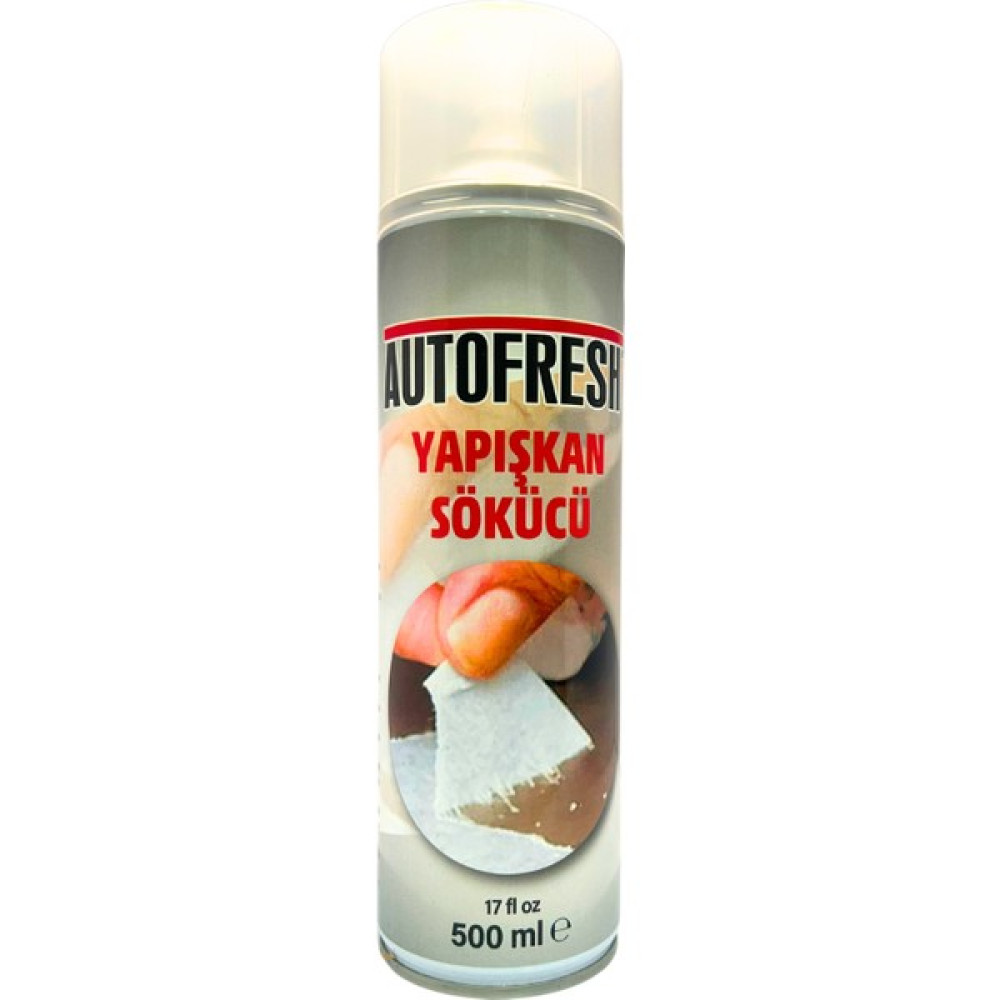 Auto Fresh Yapışkan Sökücü Etiket Folyo Temizleyici Label Remover Sprey 500 ml Bakım Spreyleri Fiyatı
