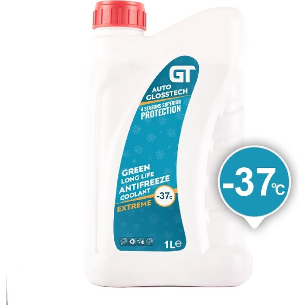 Auto Kama Auto Glosstech Car Coolant Green Antifriz - 37°c - 1 Litre Oto Boyaları Fiyatı