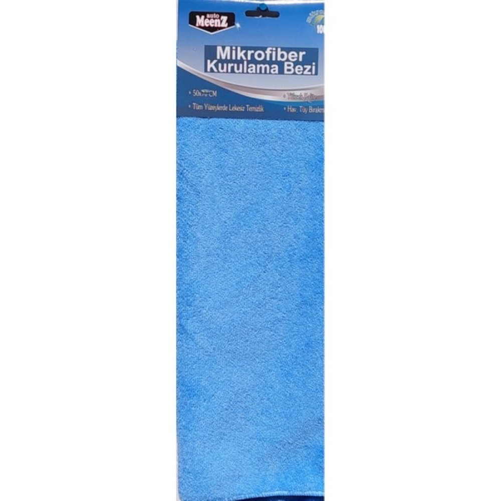 Auto Meenz Automeenz Mikrofiber Kurulama Bezi 50X70 SMS81724 - Koyu Mavi Oto Bakım Bezleri Fiyatı