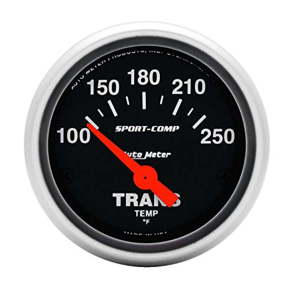 Auto Meter 3357 Sport-Comp Electric Transmission Temperature Gauge