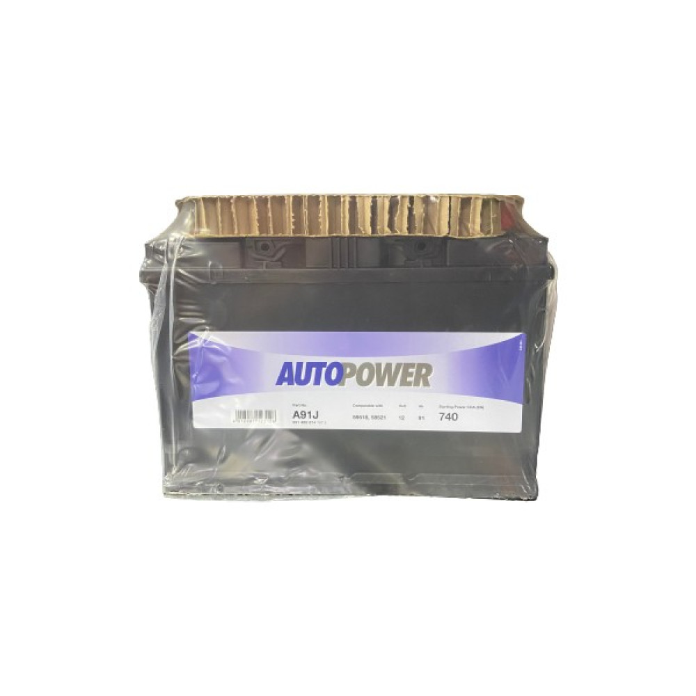 AUTO POWER 12 Volt 91 Amper Autopower Akü Akü Fiyatı