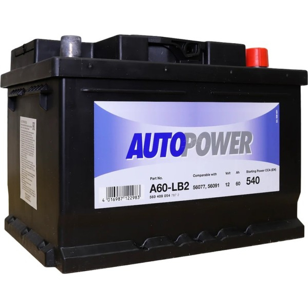 AUTO POWER Autopower 12 V 60 Ah Amper Varta Akü Fiyatı