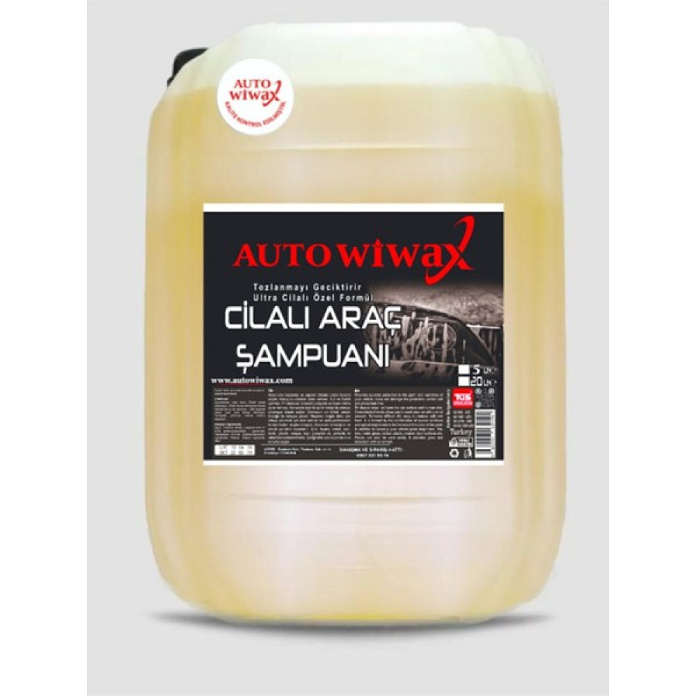Auto Wiwax 20LT Cilalı Araç Şampuanı Oto Yıkama Ürünleri Fiyatı