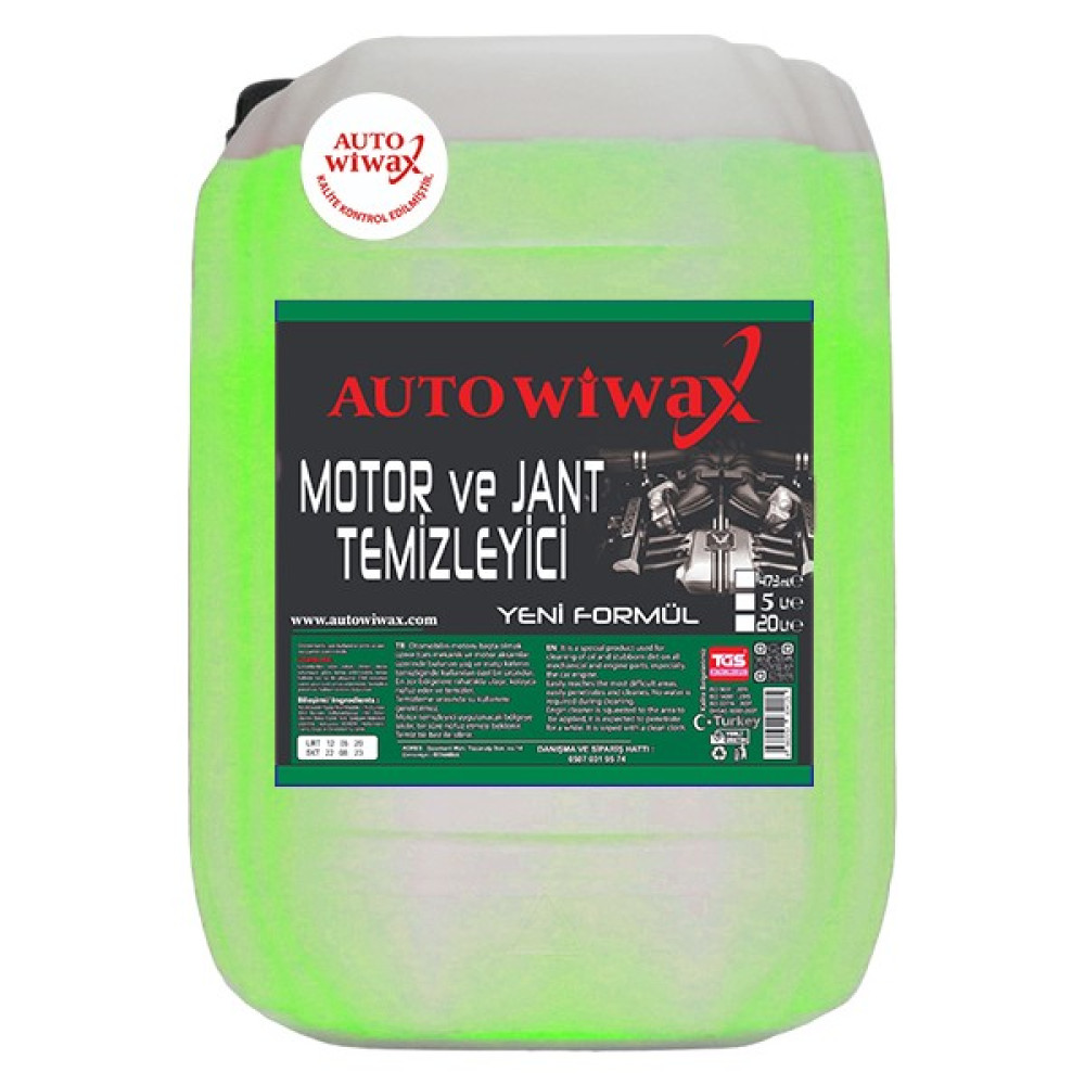 Auto Wiwax 20LT Motor ve Jant Temizleyici Oto Genel Temizlik Fiyatı