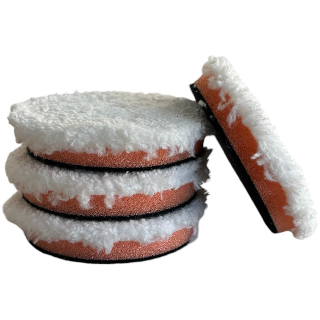 Autobella Mikrofiber Ped Cırtlı 80*75 mm Tek Delik - 0,475 kg Oto Bakım Bezleri Fiyatı