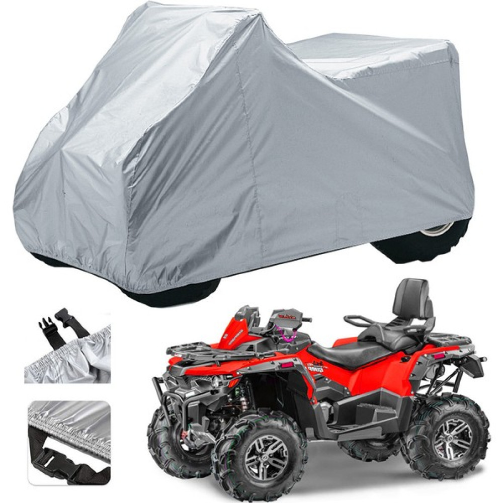 Autoen Kuba Vip Track 250 Atv Brandası Gri Motorsiklet Brandaları Fiyatı