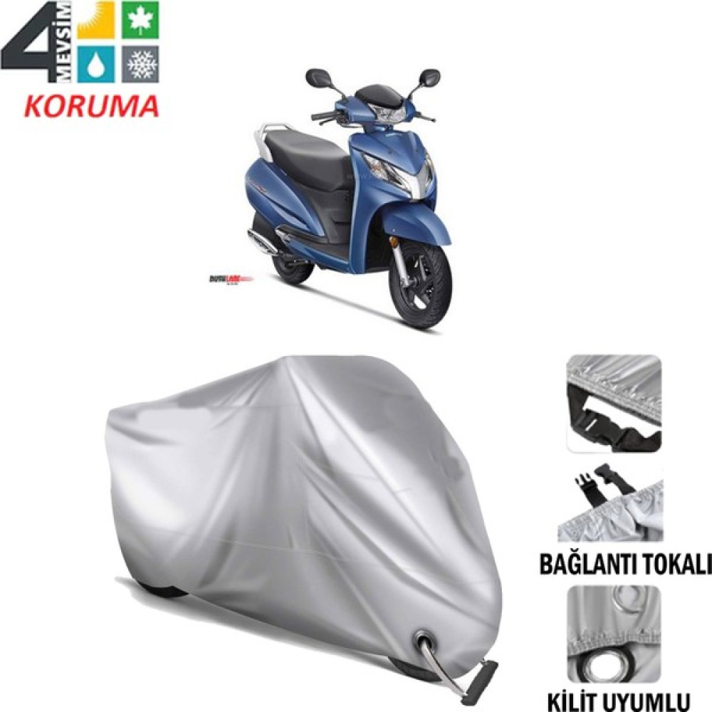 AUTOES Honda Activa 125 Branda Motosiklet Brandası Bağlantı ve Kilit Uyumlu Motorsiklet Brandaları Fiyatı