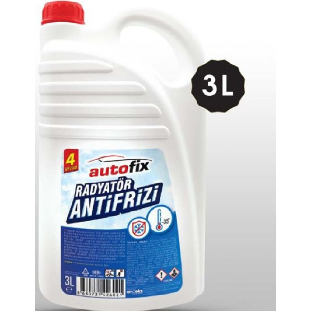 Autofix Radyatör Antifrizi 3lt 4 Mevsim Antifiriz Fiyatı
