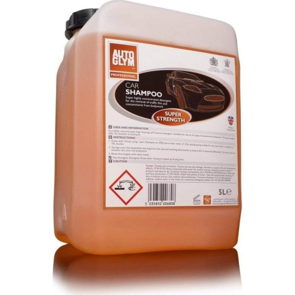 Autoglym Car Shampoo Süper Strenhth - Ph Nötr Süper Konsantre Cilalı Şampuan 5 lt Oto Yıkama Ürünleri Fiyatı