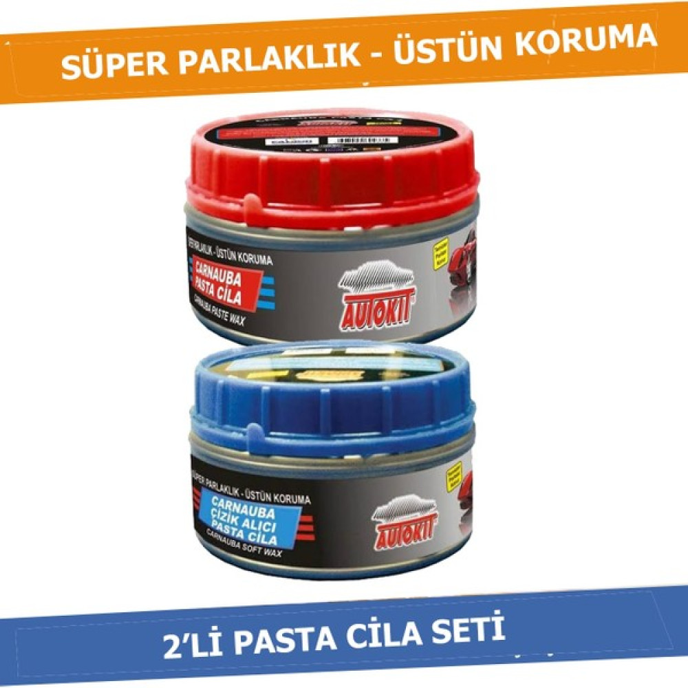 Autokit 2'li Pasta Cila Seti Oto Çizik Giderici Fiyatı
