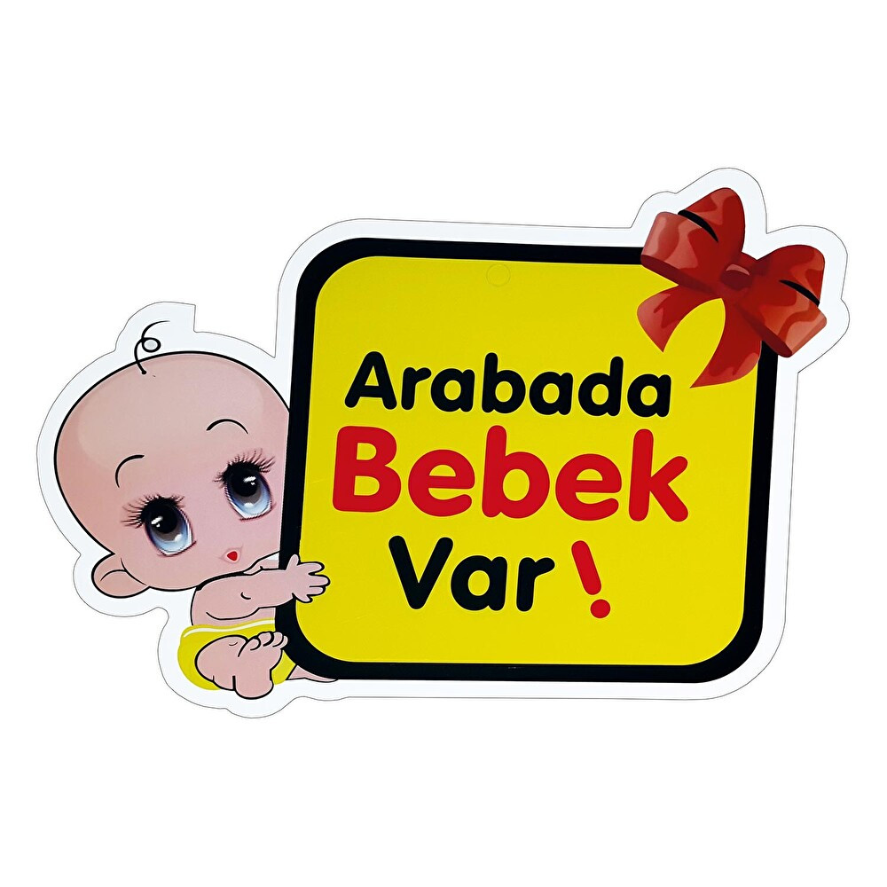 Autokit Arabada Bebek Var Sticker Oto Elektroniği Fiyatı