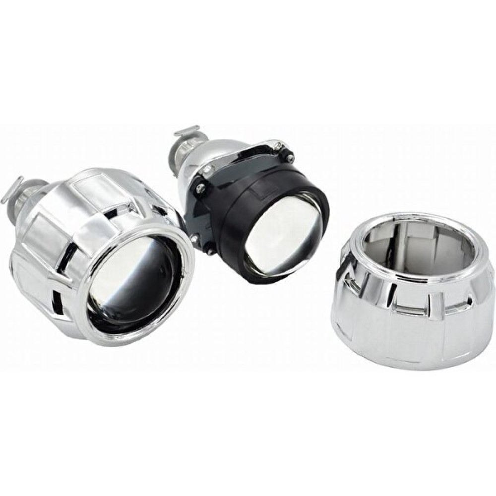 Autokit Bi-Xenon Far Içi Mercek 2,5 Inc Far Merceği LED Xenon Uyumlu Motorsiklet Lambaları Fiyatı