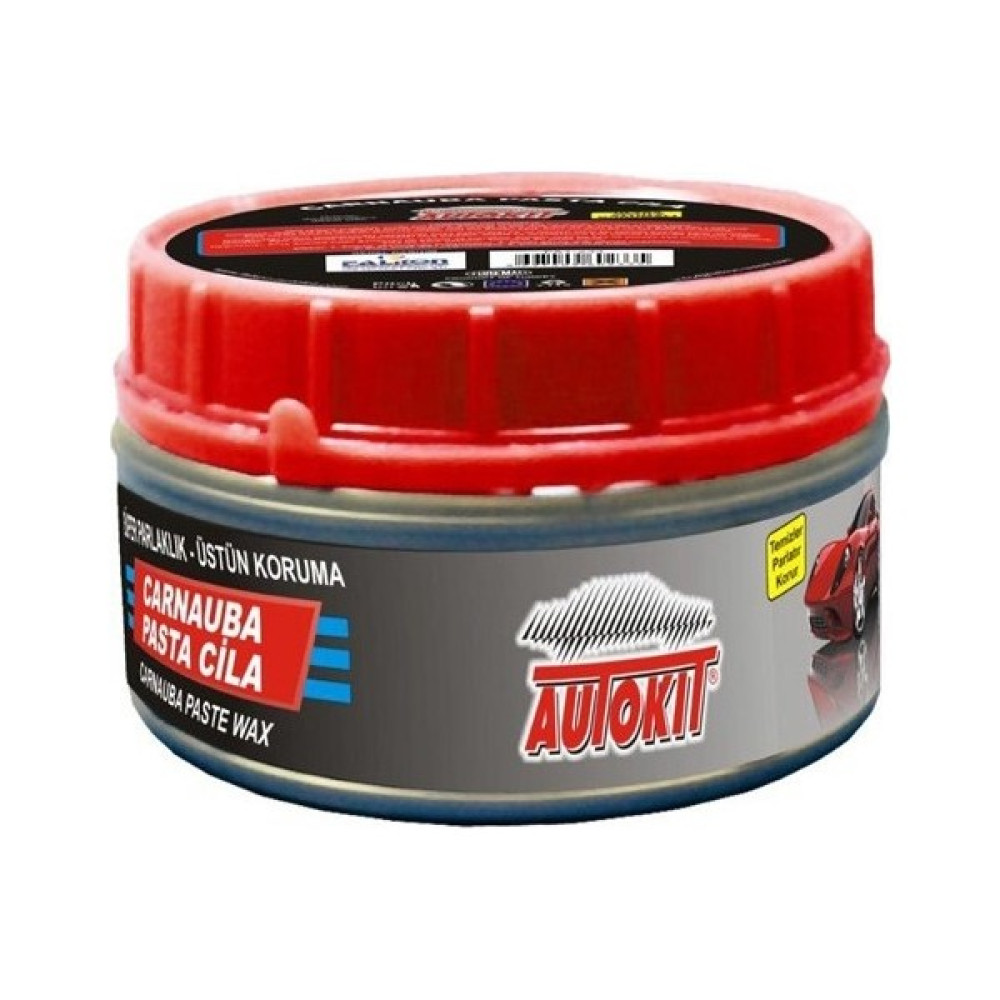 Autokit Carnauba Alıcı Pasta Cila Kırmızı Kutu 300 ml Oto Çizik Giderici Fiyatı