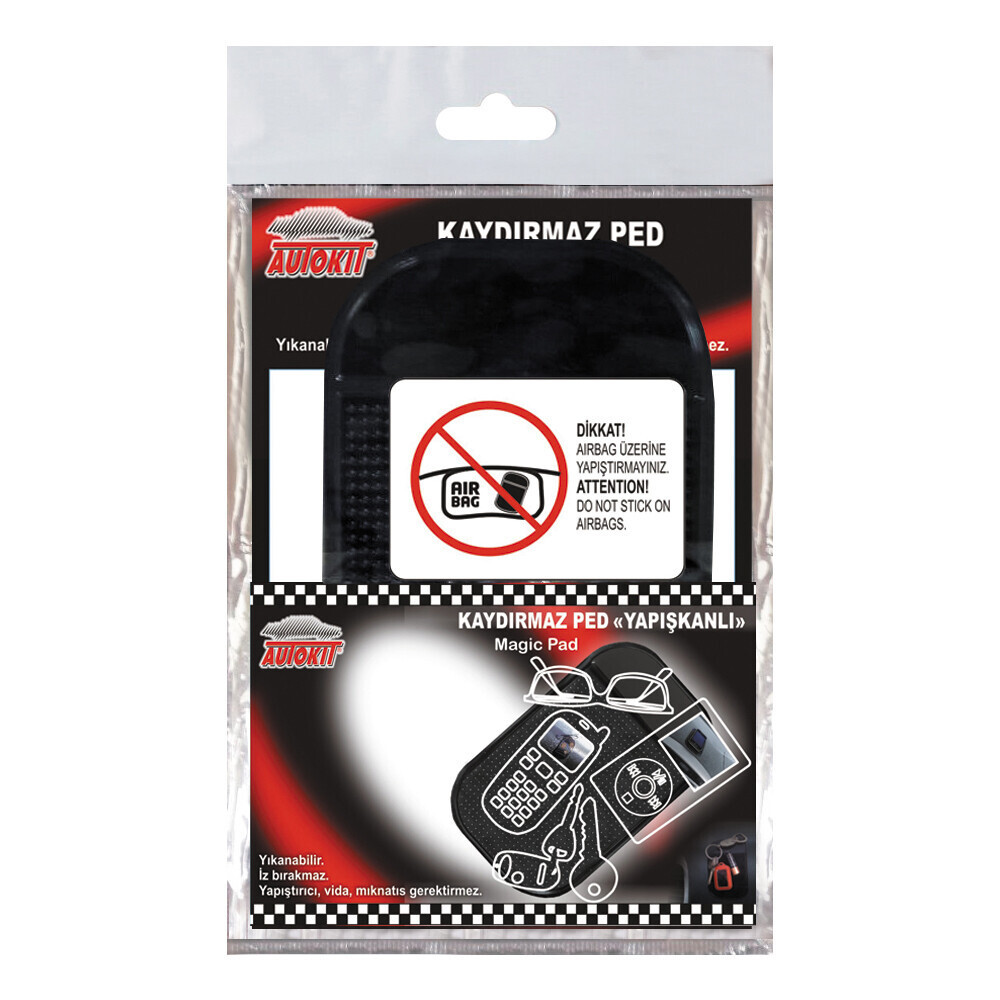 Autokit Kaydırmaz Yıkanabilir Ped Yapışkanlı Oto Elektroniği Fiyatı