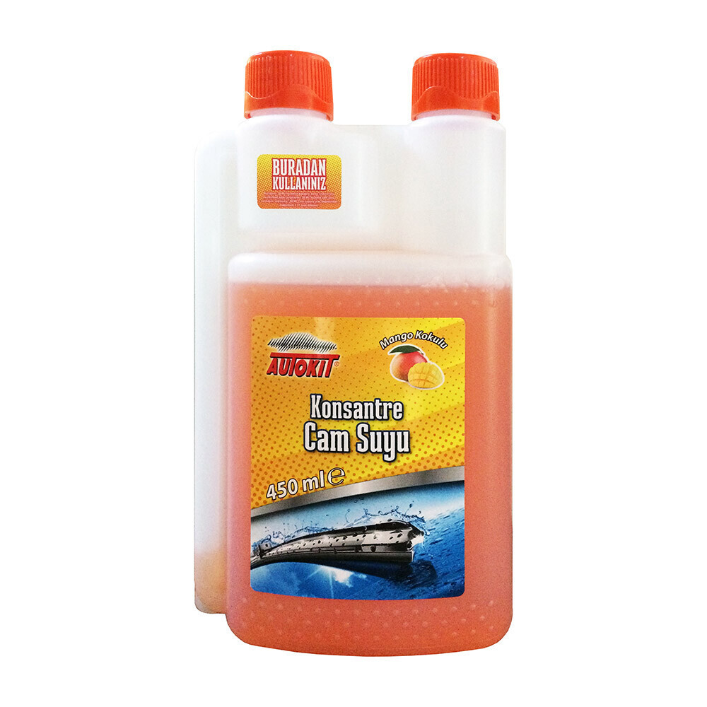 Autokit Konsantre Cam Suyu Şampuanı 450 Ml Antifiriz Fiyatı