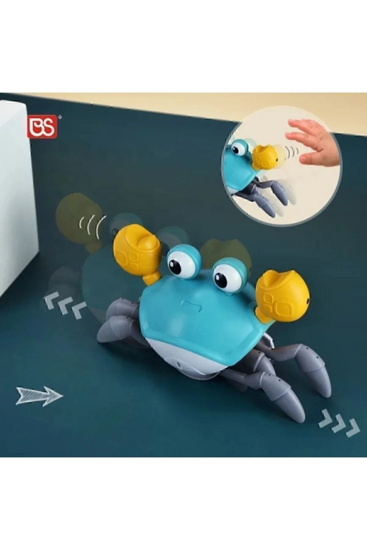 Autoline Emekleme Ve Yürümeye Yardımcı (SAĞA VE SOLA) Hareketli Yengeç (ŞARJ EDİLEBİLİR) ( Videolu Ilan )" Oyuncak Fiyatı