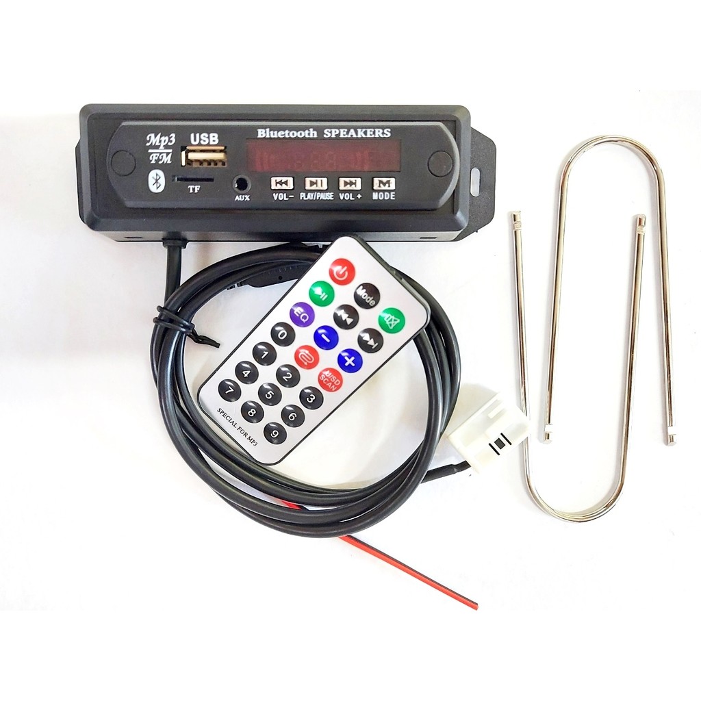 Autoline Peugeot Rd4 Teypler Için Mikrofonlu Bluetooth USB Aux 12V Oto Teypleri Fiyatı