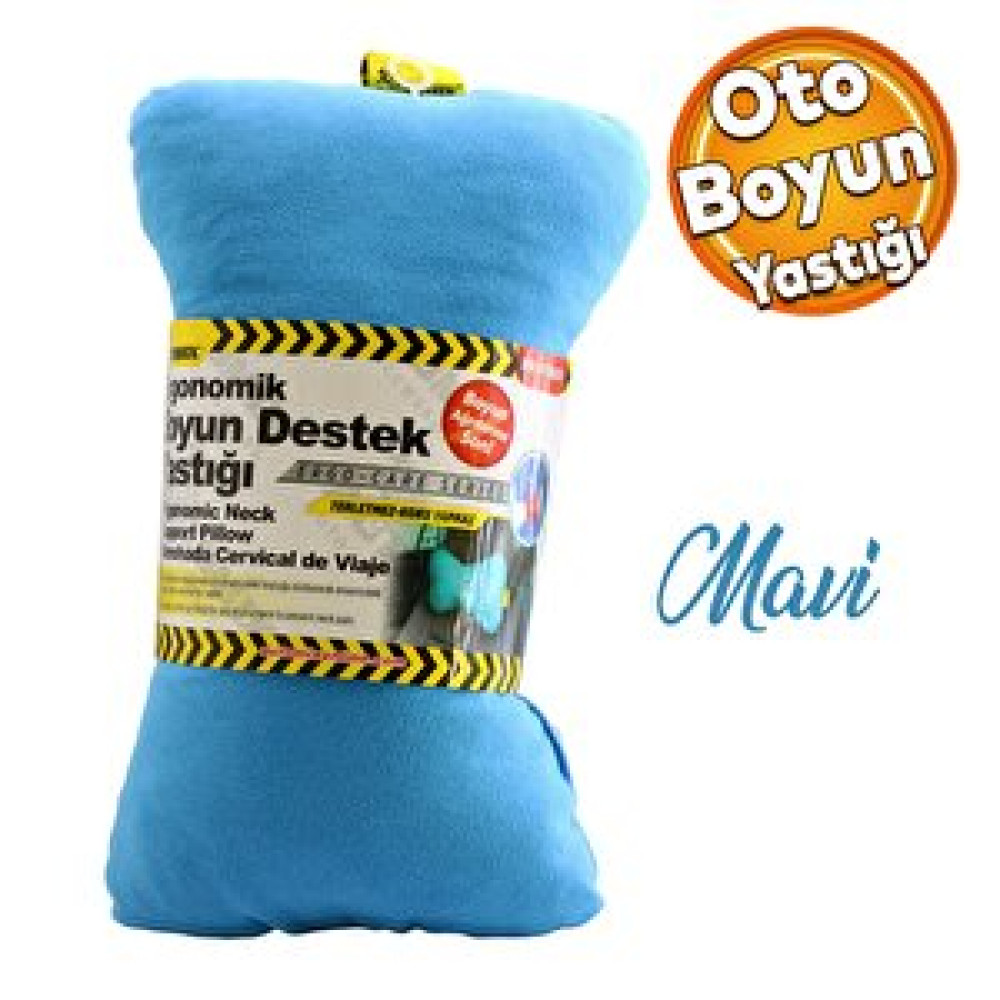 Automix Araba Araç Otomobil Oto Koltuk Başlığı Ergonomik Boyun Destek Yastığı Mavi Renk 44837 Bebek Oto Koltuğu Fiyatı