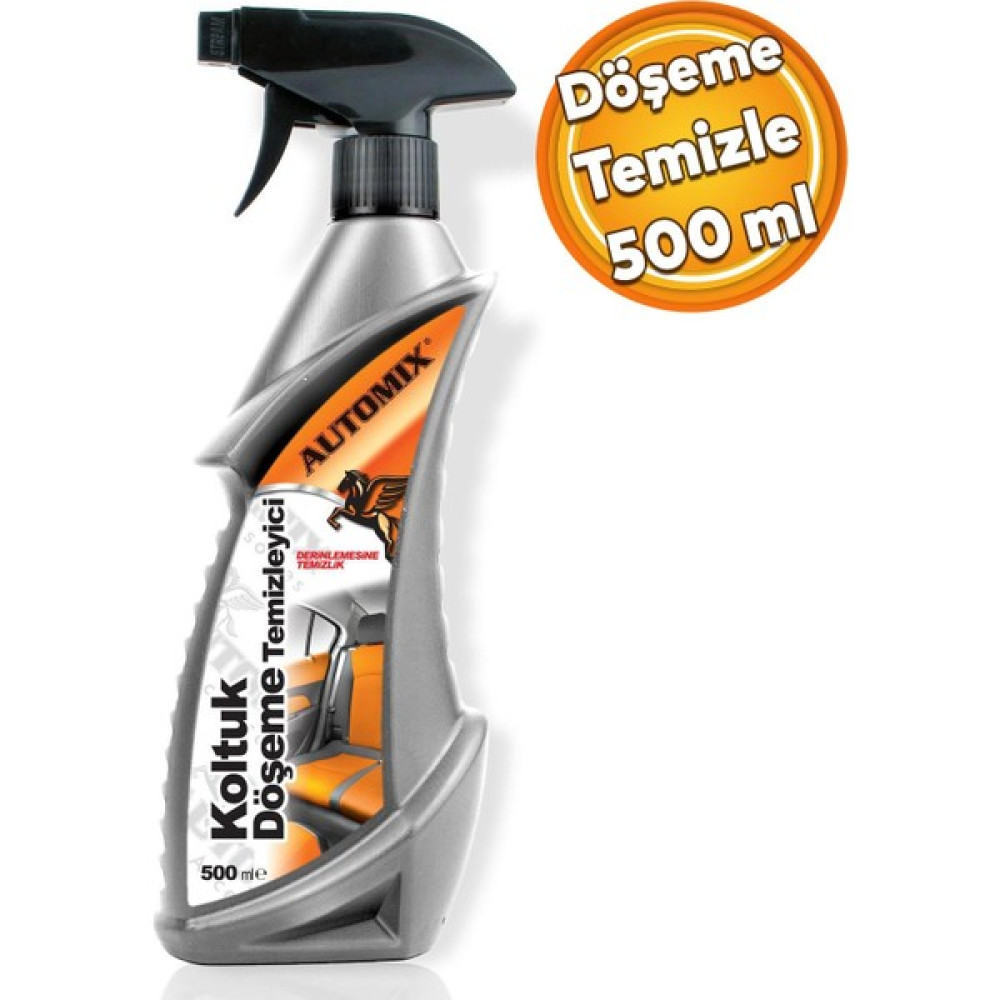 Automix Araba Araç Otomobil Oto Koltuk Direksiyon Bagaj Kilim Kumaş Döşeme Temizleyici 500 ml 12558 Oto Genel Temizlik Fiyatı