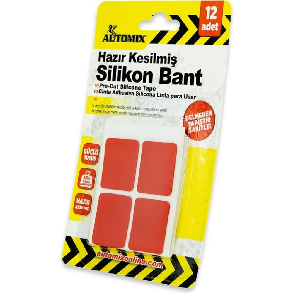 Automix Hazır Kesilmiş Silikon Bant 12'li Oto Boyaları Fiyatı