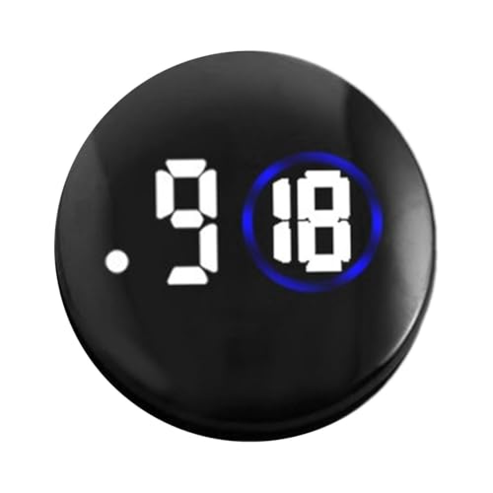 Automotive Stick Clock,Small Digital Clock, Car Dashboard Clock | Touch Control Car Mounted Screen Digital Clock, Stick On Dashboard Clocks for Car, SUV, 4x4x1.1cm