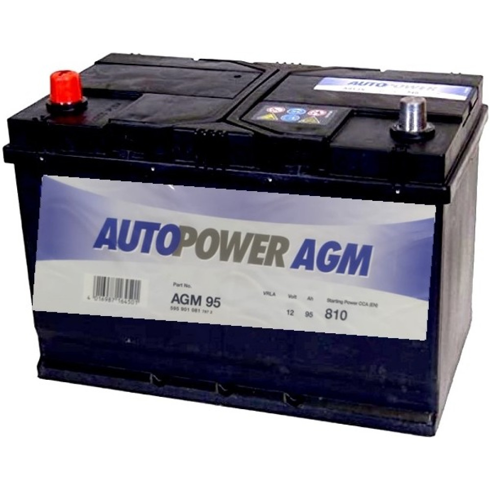Autopower 95 Amper Agm Akü Start Stop Jel Akü Akü Takviye Kablosu Fiyatı