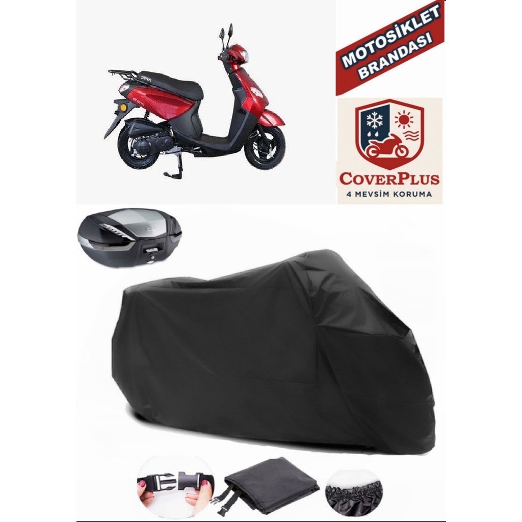 Autozel Apec Ps3 Motor Brandası Siyah Arka Çanta Uyumlu Motorsiket Brandası Motor Örtüsü Çadır Su Geçirmez Motosiklet Kılıfı Motor Brandası Motorsiklet Brandaları Fiyatı