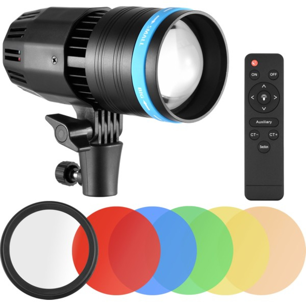 Auvcamera 50W Kompakt Odaklama Video Işığı Cob Spot Işığı Fotoğrafçılığı (Yurt Dışından) - Siyah Video Kamera Aksesuarları Fiyatı