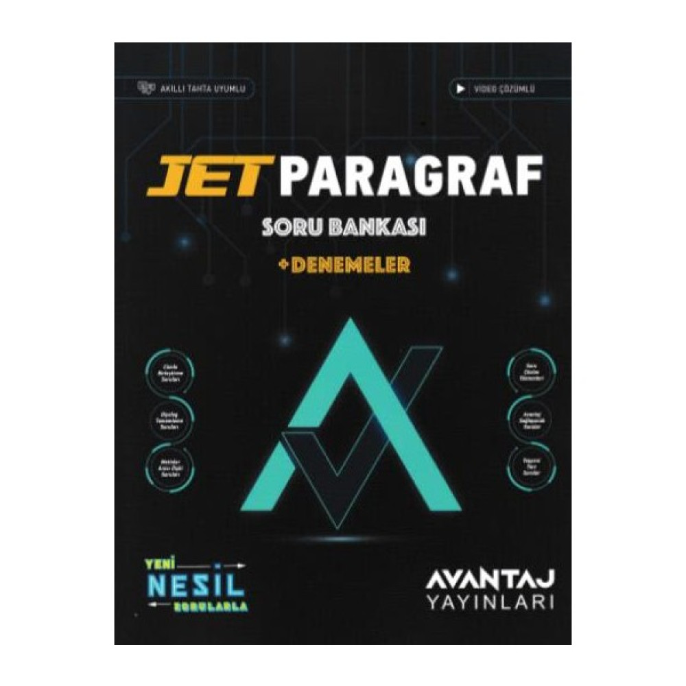 Avantaj Jet Paragraf Soru Bankası denemeler Temel Yeterlilik Testi (TYT) Fiyatı