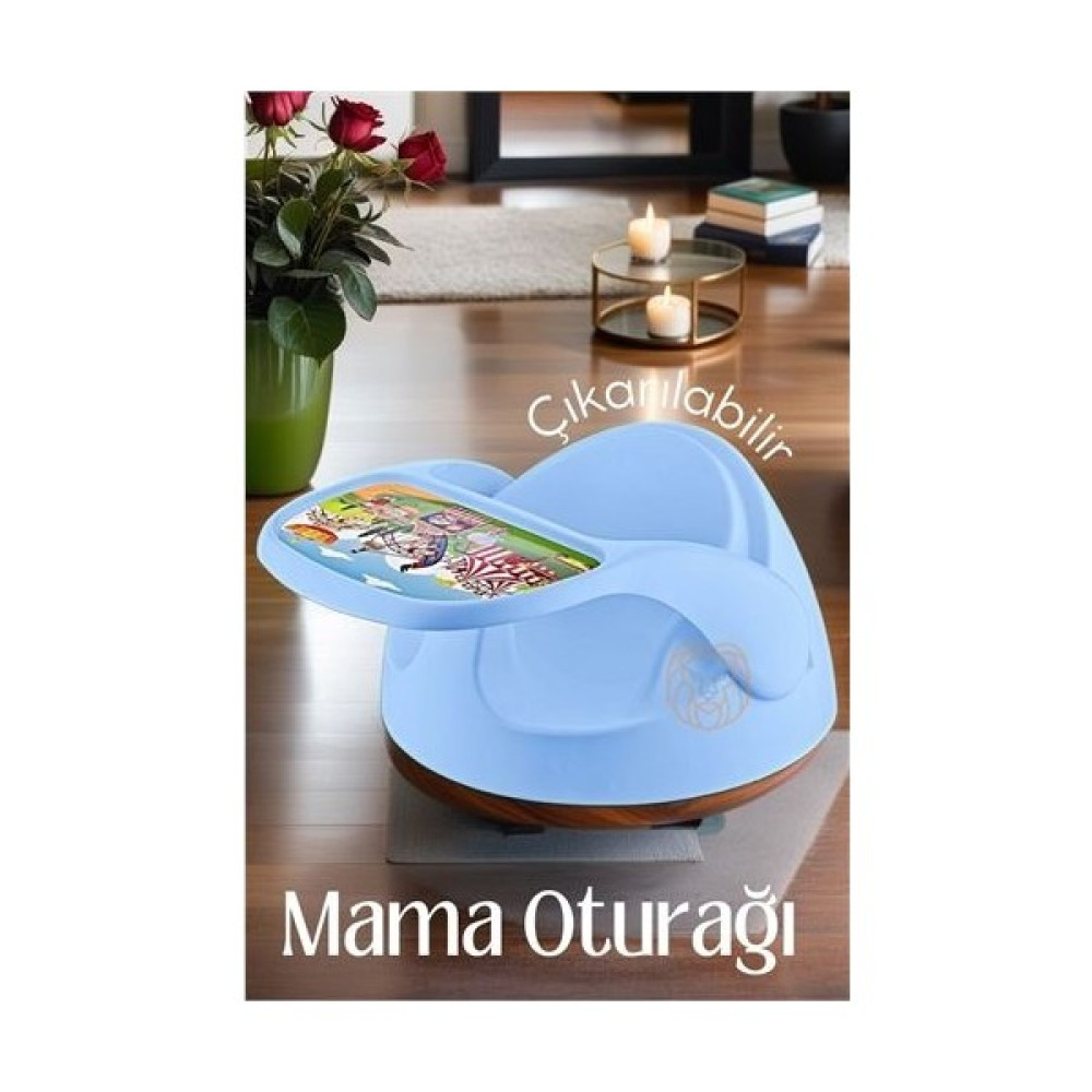 Avantaj Seninle Çıkarılabilir Mama Oturağı Masa Mama Sandalyesi Mavi 719332 Portatif Mama Sandalyesi Fiyatı