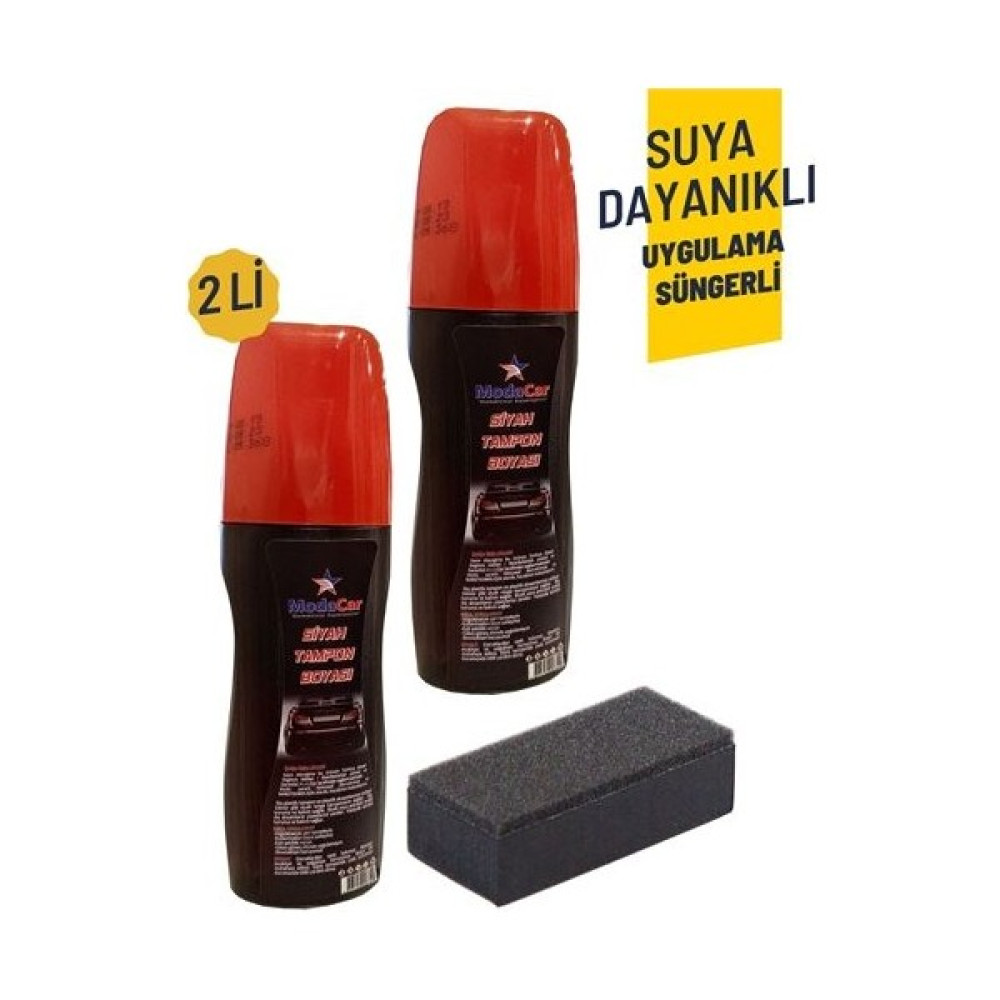 Avantaj Seninle Modacar Suya Dayanıklı Siyah Tampon Boyası Uygulama Süngerli 428848 Oto Boyaları Fiyatı