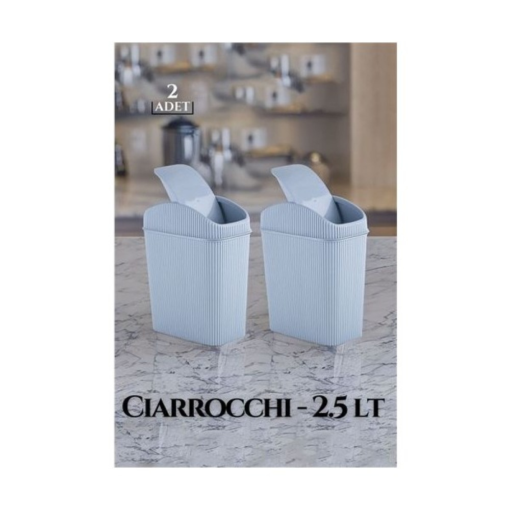 Avantaj Seninle Transformacion 2.5 Litre Çöp Kovası Ciarrocchi Design 2 Li Set 719029 Çöp Kovaları Fiyatı
