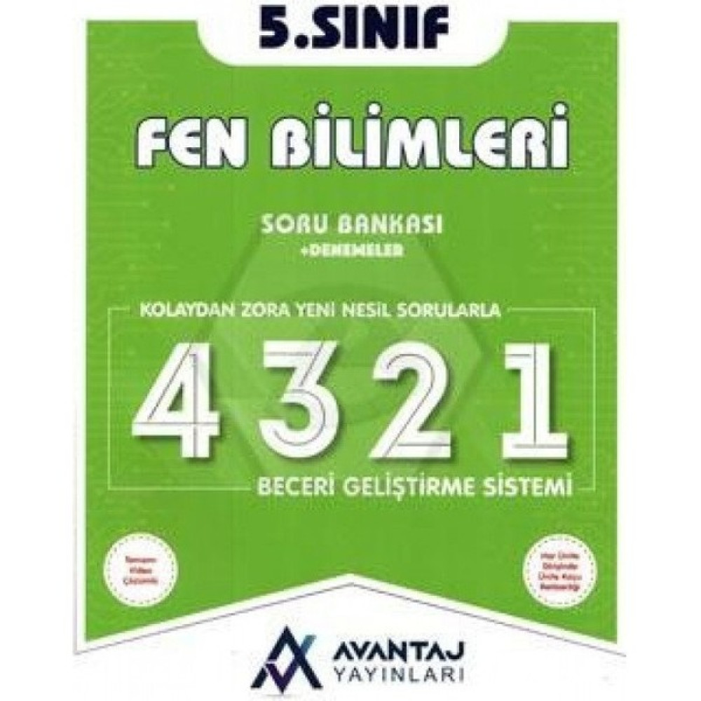 Avantaj Yayınları Avantaj 5. Sınıf Fen Bilimleri Soru Bankası Kaynak Kitapları Fiyatı