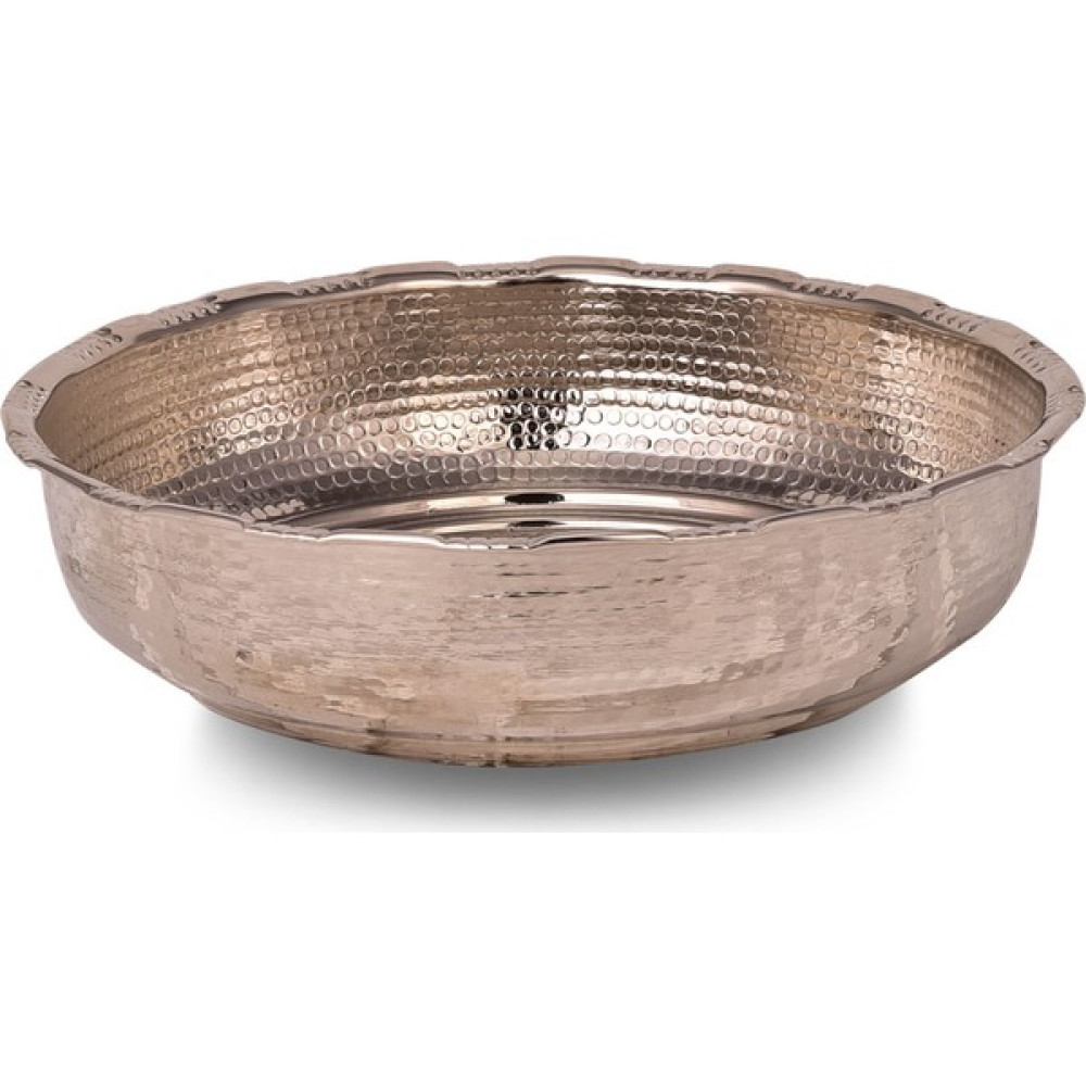 Avantishop Bakır Kurnacı Hamam Tası 20CM - Nikel - 20 cm Banyo Aksesuarları Fiyatı
