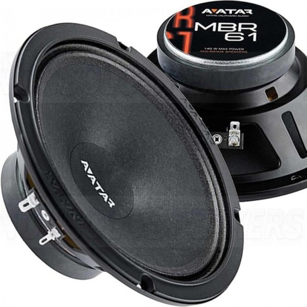 Avatar Deaf Bonce Avatar Mbr-61 16 cm 140W 70RMS Midrange 1 Takım 2 Adet Oto Hoparlörleri & SubWoofer Fiyatı