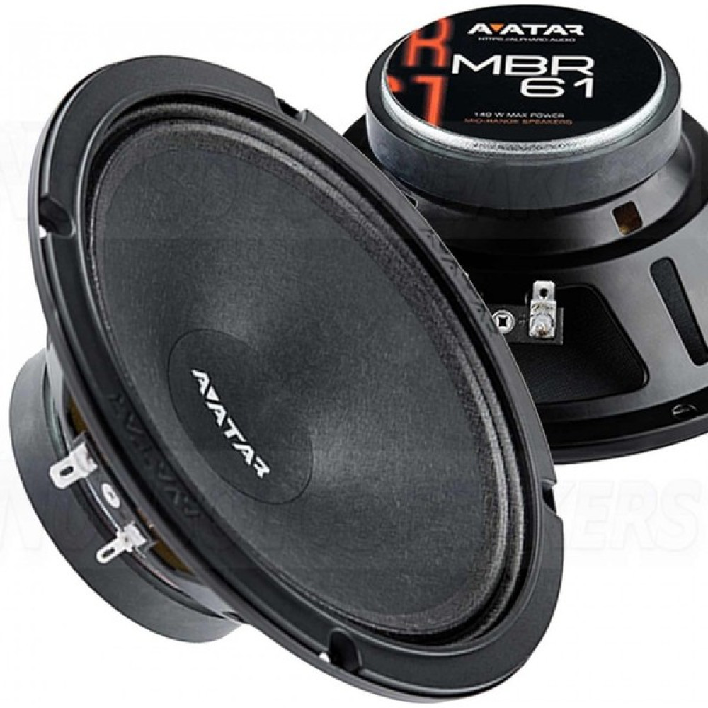 Avatar Deaf Bonce Avatar Mbr-61 16M 140W 70RMS Midrange 1 Takım 2 Adet - MİDRANGE Oto Hoparlörleri & SubWoofer Fiyatı