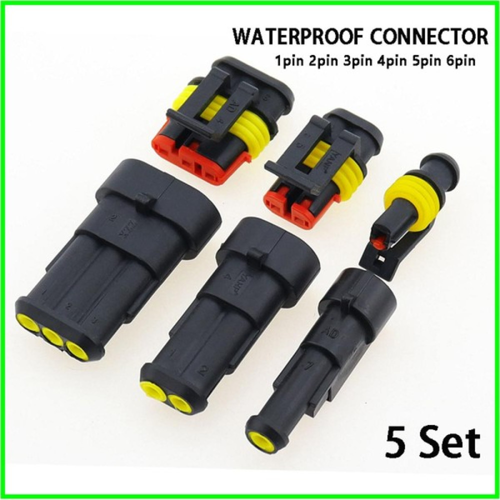 Avatarskyti 2 Takım 5 Takım Su Geçirmez 1/2/3/4/5/6 Pin Yollu Mühür Arazi Aracı 12A IP68 Elektrik Otomotiv Teli Konnektör Fiş Terminalleri Kamyon Araba (Yurt Dışından) Oto Boyaları Fiyatı