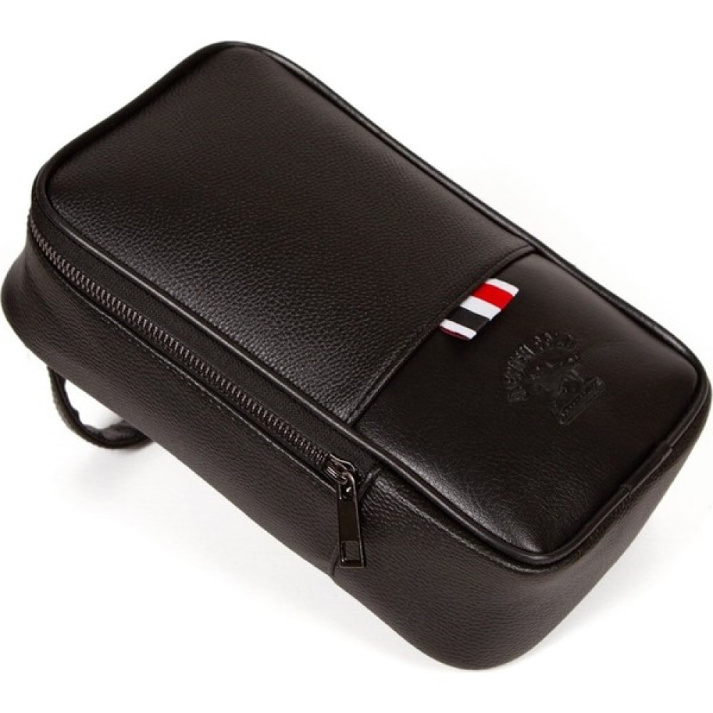 Avca Av A Dos Erkek Siyah Deri Tıraş Seyahat Kozmetik Portföy Bakım El Çanta Günlük Clutch Erkek El Çantası Fiyatı