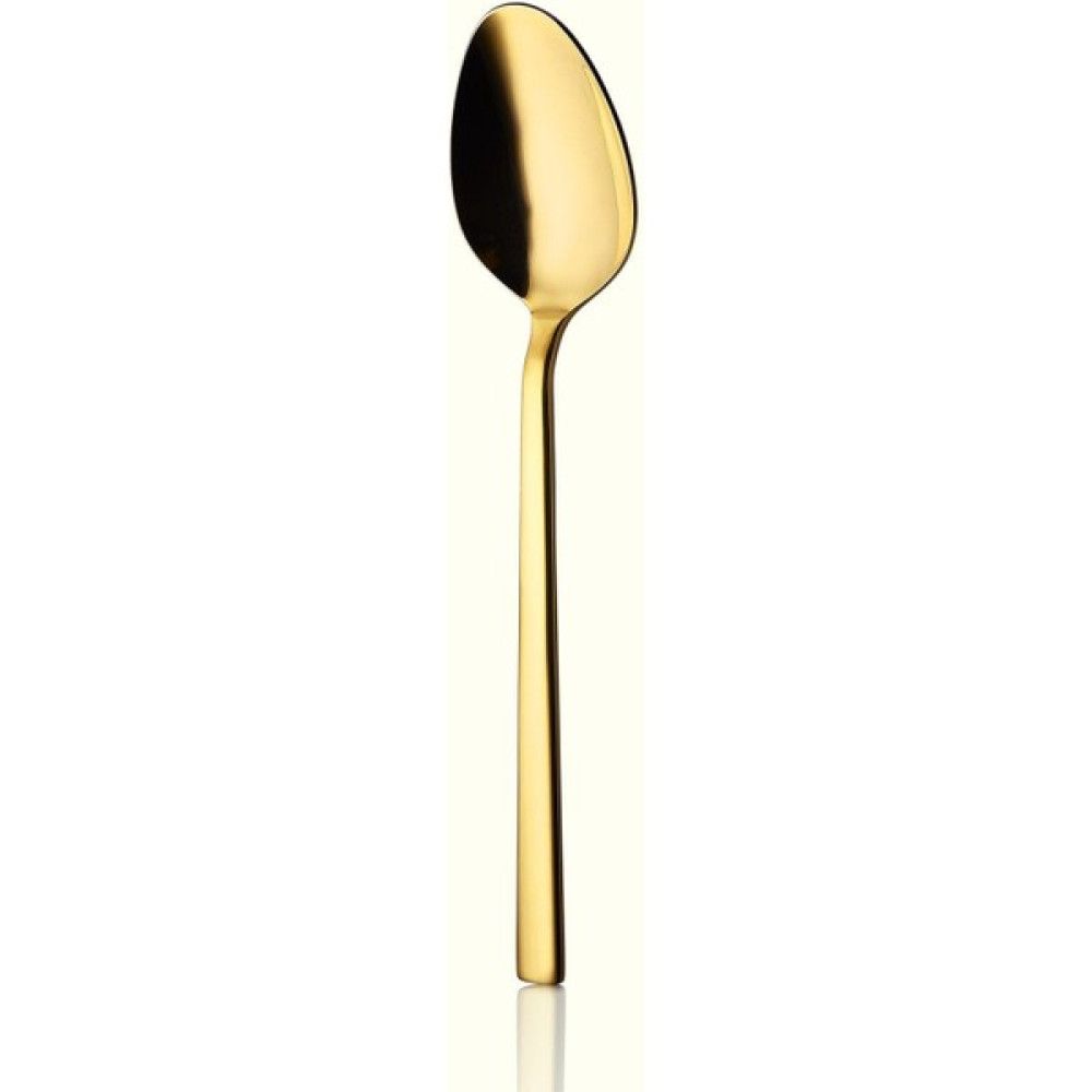 Avcı Klas Titanyum Gold 6 Adet Tatlı Kaşığı 18/10 Paslanmaz Çelik 2.5 mm - Renkli Çatal / Kaşık / Bıçak Takımları Fiyatı
