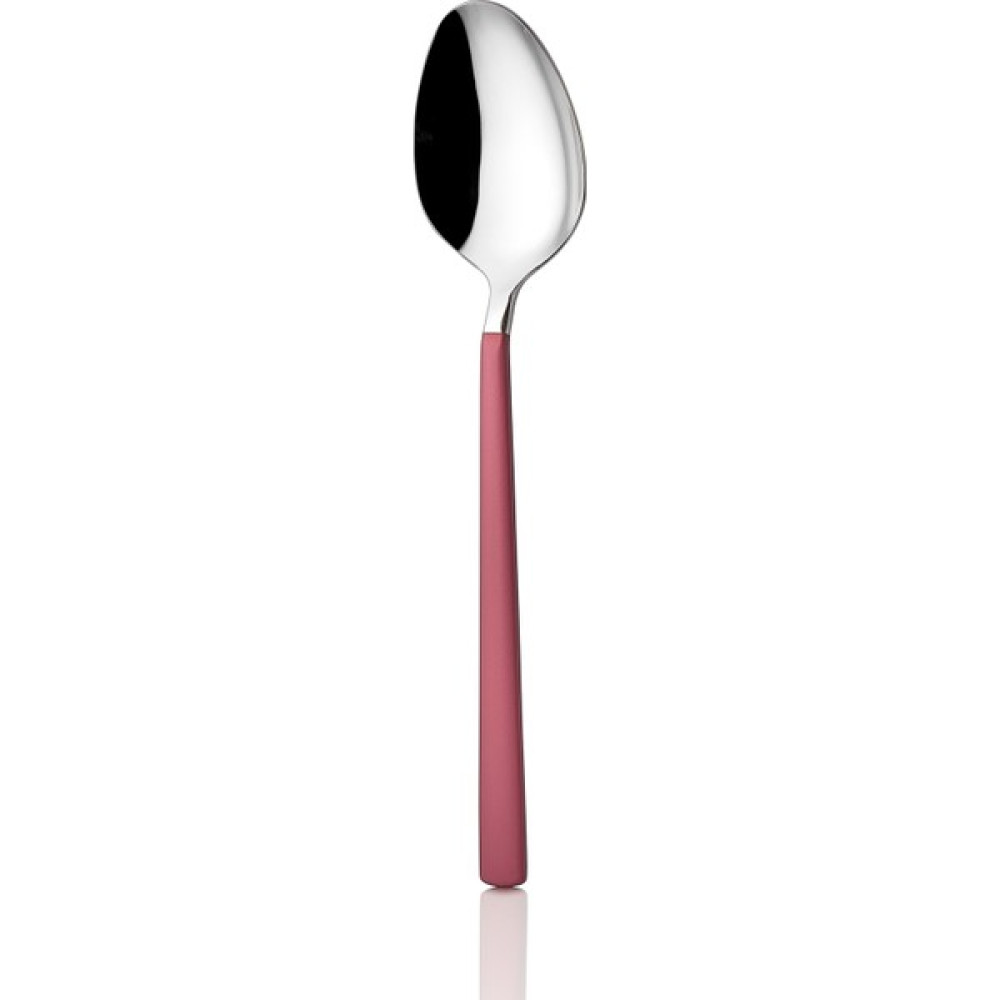 Avcı Pink Touch Mat 6 Adet Tatlı Kaşığı 18/10 Paslanmaz Çelik 2,5 mm - Pembe Çatal / Kaşık / Bıçak Takımları Fiyatı