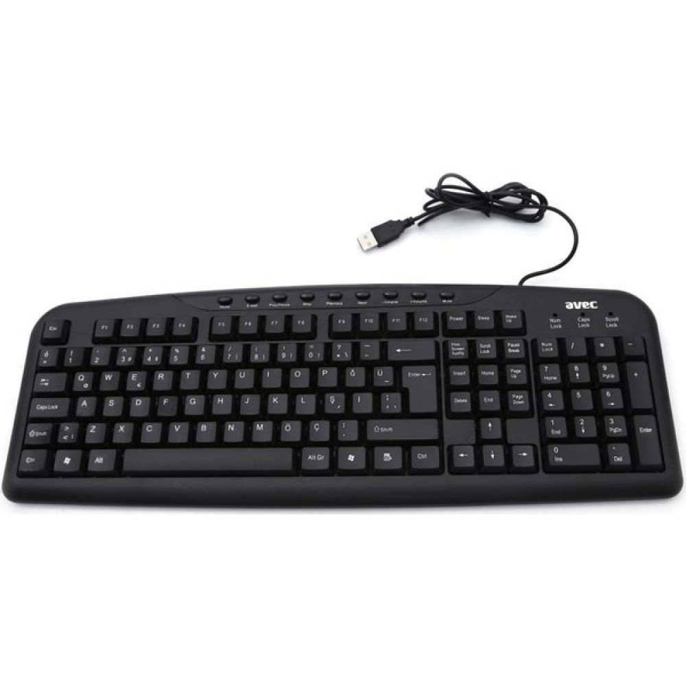 Avec AV-KB979 Multimedia Klavye Oyuncu Klavyesi Fiyatı