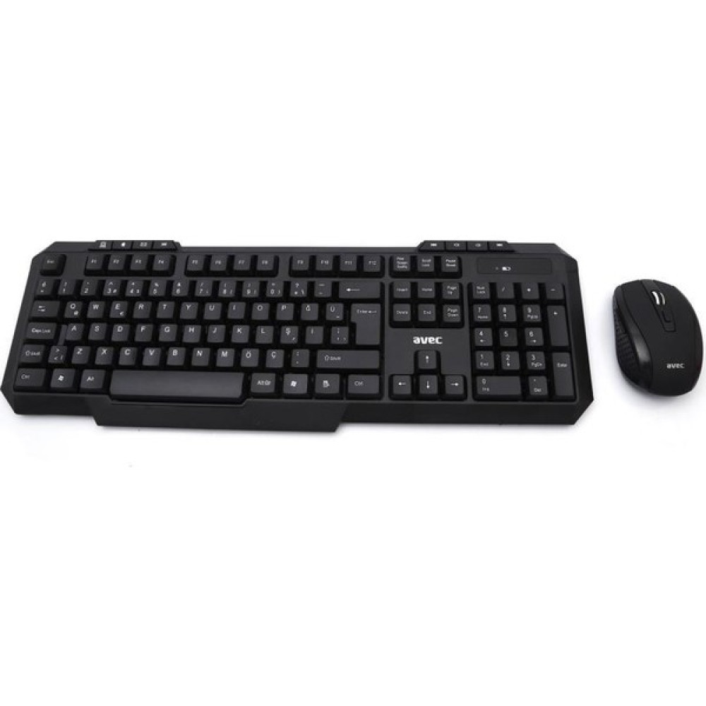 Avec AV-WK028 Kablosuz Klavye Mouse Seti Klavye - Mouse Fiyatı