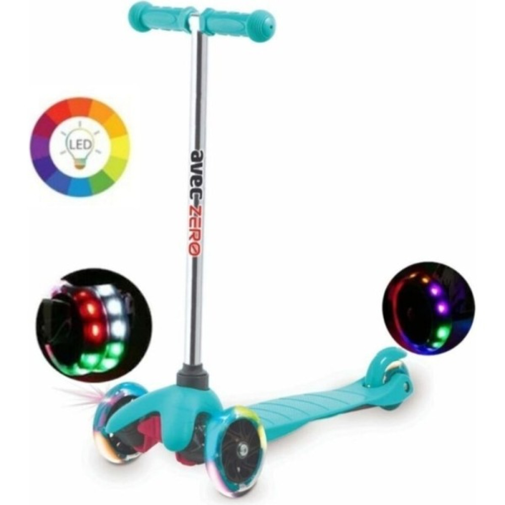 Avec Zero Twist LED Işıklı 3 Tekerlekli Mavi Scooter Açık Hava, Deniz ve Spor Oyuncakları Fiyatı