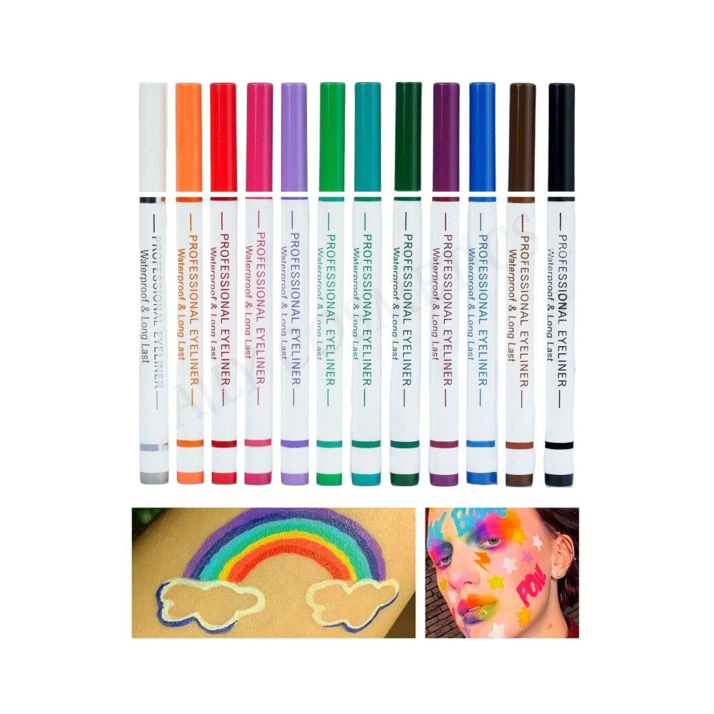 AVEMOR 12 Renk Pen Eyeliner Seti Eyeliner Fiyatı