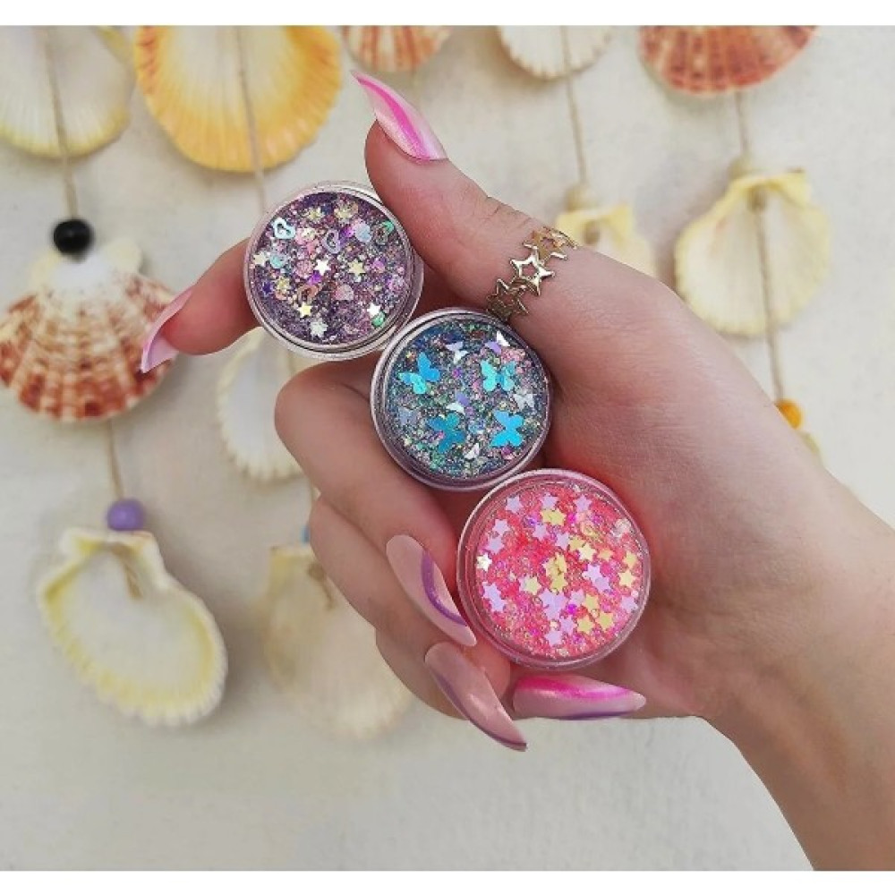 Avemor Glitter Jel Far Simli Jel Far 3'Lü Set - Kahverengi Tonları Göz Farı Fiyatı