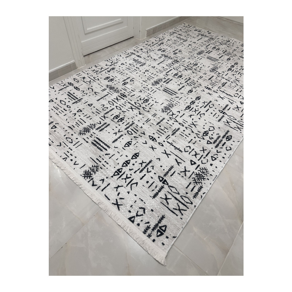 AVEN HOME Püsküllü Kaymaz Taban Yolluk - Koridor Mutfak Halısı Makinede Yıkanabilir 100 x 200 Beden Yolluk Fiyatı