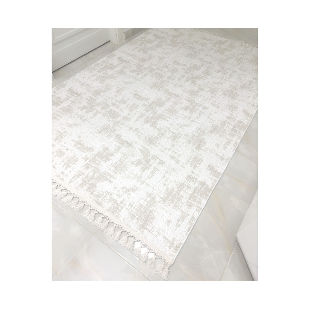 AVEN HOME Püsküllü Kaymaz Taban Yolluk - Koridor Mutfak Halısı Makinede Yıkanabilir 120 x 680 Beden Yolluk Fiyatı